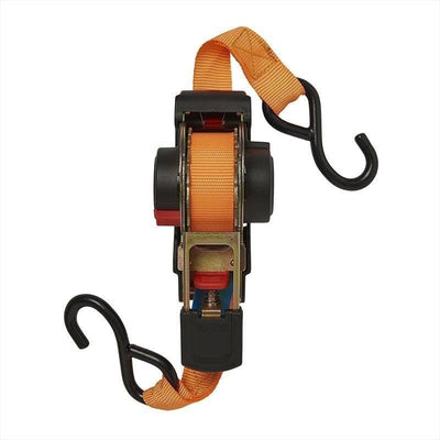 Band orange mit Haken und Ratschen (5 Meter) orange