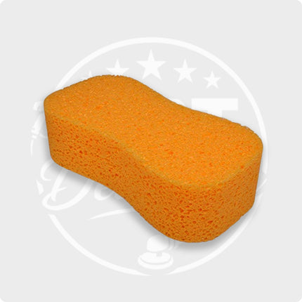 VCtdetailing Auto Reinigings Spons Autospons Extreem Absorberend voor Streeploos Wassen Oranje - VCTparts.nl