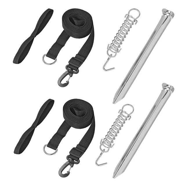 Stormband Set 2x3m Universeel Ideaal voor Caravan - en Camperluifels en Voortenten - VCTparts.nl