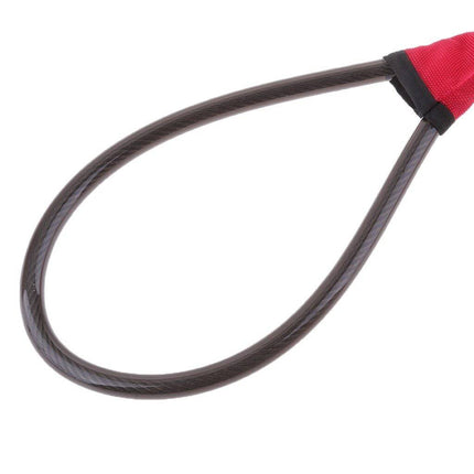 Stuurklem Slot Stuurwiel Hangslot Rood - Anti Diefstal Vergrendeling - VCTparts.nl