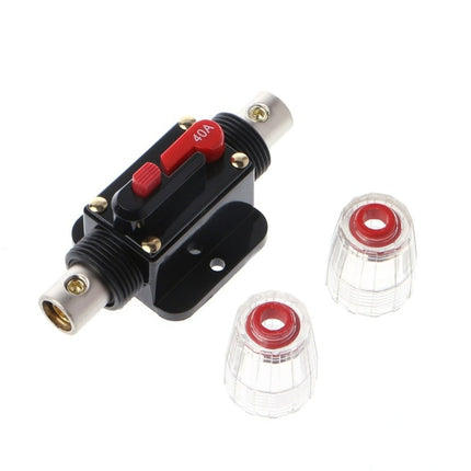 VCTparts Subwoofer of Versterker Zekering Schakelaar 60A – Inline Stroomonderbreker met Schakelaar NORGOS 6