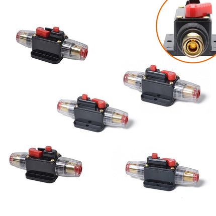VCTparts Subwoofer of Versterker Zekering Schakelaar 60A – Inline Stroomonderbreker met Schakelaar NORGOS 5