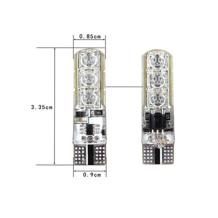 VCTparts T10 led Bluetooth RGBW (set) [W5W led met afstandbediening] [Wit - Blauw - Rood - Groen] NORGOS 4