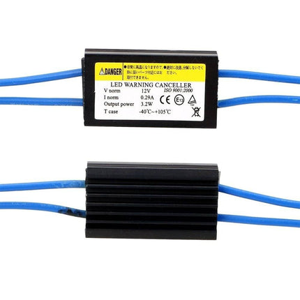 VCTparts T10 W5W CANBUS Decoder Adapter Set - Voor Niet - Canbus LED Lampen - Verwijdert Foutmeldingen (2 stuks) NORGOS 4