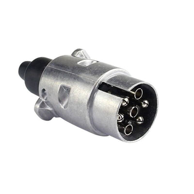 Anhängerstecker 7 -Polig Aluminium [Anhänger - Caravan - Anhänger]