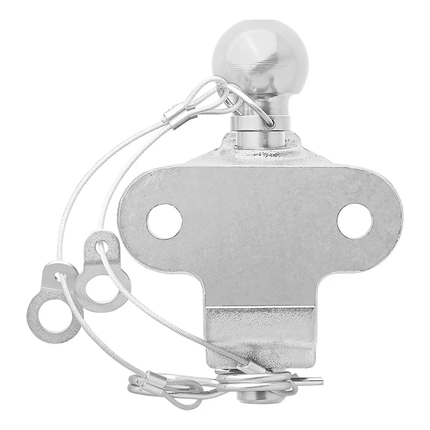 Trekhaakkogel D172/S200 Gecombineerde Tweevoudige Uitvoering E - gekeurd Zilver Bumpertrekhaak Koppelingskogel - VCTparts.nl