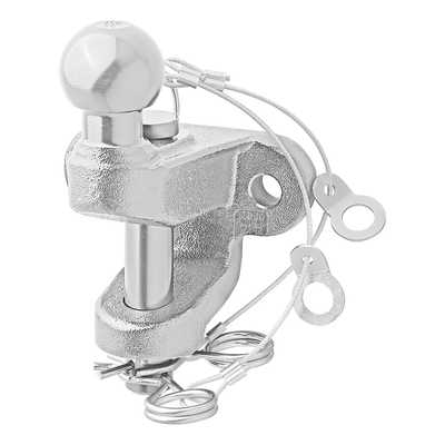 TOWBAR BULLET D172/S200 Kombinierte Dual-Version E-zugelassener silberne Stoßstangenpuller Kupplungskugel