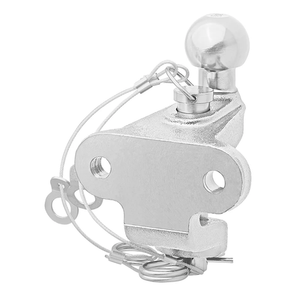 Trekhaakkogel D172/S200 Gecombineerde Tweevoudige Uitvoering E - gekeurd Zilver Bumpertrekhaak Koppelingskogel - VCTparts.nl