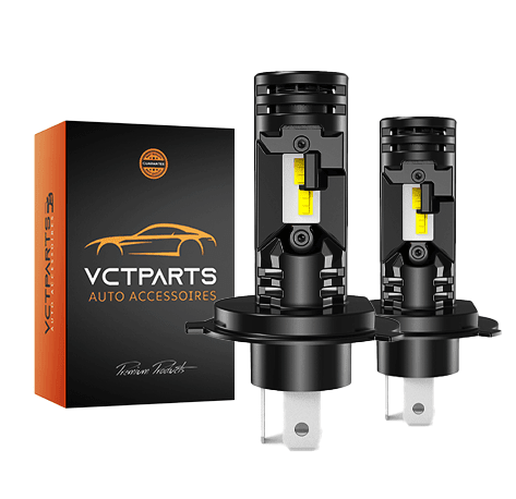 VCTparts Turbo LED H4 Canbus Koplamp 150W - Ultrakrachtige 30000LM Super Wit 6500K 12V Auto Lamp 1