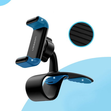 UGREEN UGREEN Universele Auto Klemmende Telefoonhouder 360° Draaibaar Dashboard Zwart Hurtel 2