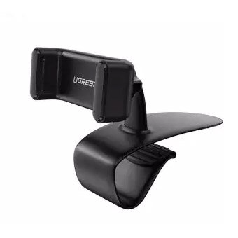 UGREEN UGREEN Universele Auto Klemmende Telefoonhouder 360° Draaibaar Dashboard Zwart Hurtel 11