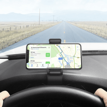 UGREEN UGREEN Universele Auto Klemmende Telefoonhouder 360° Draaibaar Dashboard Zwart Hurtel 6