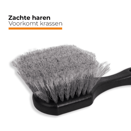 VCTparts Ultra - zachte Velgenreinigingsborstel voor Krasvrije Reiniging zwart NORGOS 3