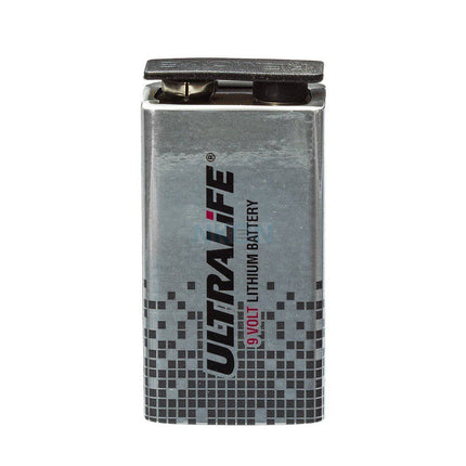 Ultralife Ultralife 9V Lithium Batterij - 1200mAh Langdurige Energieoplossing voor Rookmelders tot 10 Jaar Levensduur 00740286100116 FAMC 2