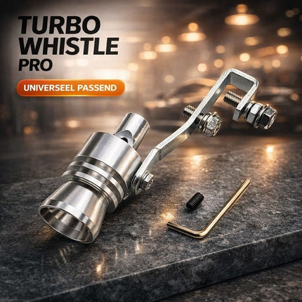 VCTparts Universeel Turbofluitje voor Uitlaat – Zilver | Turbo Sound Exhaust Whistle NORGOS 3