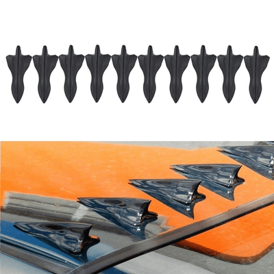 Universal Dachhaie Spoiler Kohlenstoff (10x) [Diffusor - Dachspoiler]