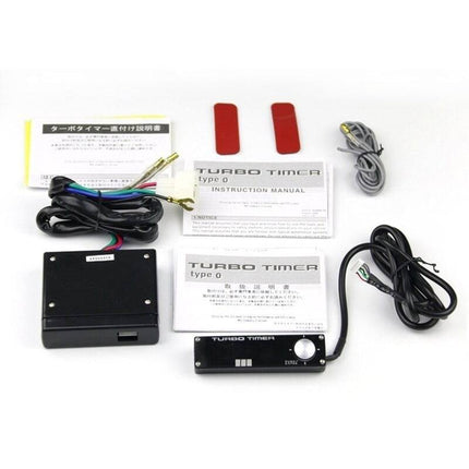VCTparts Universele Digitale Turbo Timer met led Display - Type 0 Turbokoeler NORGOS 9