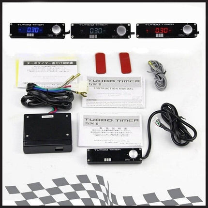 VCTparts Universele Digitale Turbo Timer met led Display - Type 0 Turbokoeler NORGOS 5