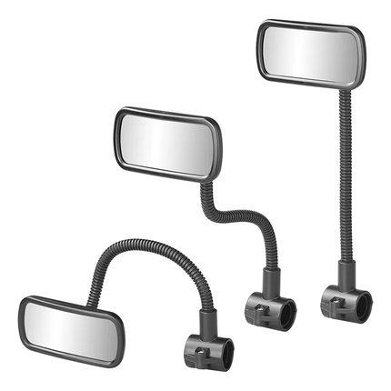 VCTparts Universele Fietsspiegel Achteruitkijkspiegel 31cm met Flexarm en Stuur Klembeugel VCTparts 5