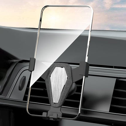 Merkloos Universele Gravity Telefoon Autohouder Ventilatierooster Zwart Hurtel 3