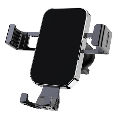 Universal Gravity Telefon Autohalter Lüftungsgrill Schwarzsilver