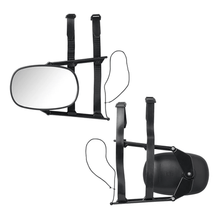 VCTparts Universele Grote Opzetspiegel Caravanspiegel Verstelbare Spiegel - Basic voor 4x4 Camper en Bestelwagen [Eenvoudige Montage - E - gekeurd] VCTparts 5