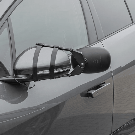 VCTparts Universele Grote Opzetspiegel Caravanspiegel Verstelbare Spiegel - Basic voor 4x4 Camper en Bestelwagen [Eenvoudige Montage - E - gekeurd] VCTparts 3