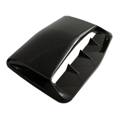Universal Bonnet Air Happer Intak Cap Decoration Schwarz schwarz