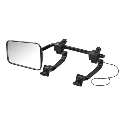 Universal Set -up Mirror Caravan Mirror Deluxe - Verstellbarer Spiegel für Wohnmobile und 4x4 - einschließlich Aufbewahrungsbeutel - Einfache Baugruppe - E -zugelassen