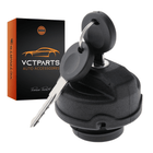 VCTparts Universele Tankdop met Slot Zwart 40 - 70mm voor Volkswagen Audi Skoda Opel Seat Porsche NORGOS 1