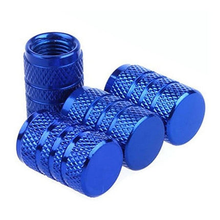 VCTparts Universele Ventieldoppen Aluminium Blauw – Set van 4 Stuks voor Auto, Motor en Fiets NORGOS 6