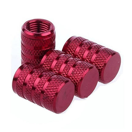 VCTparts Universele Ventieldoppen Aluminium Rood – Set van 4 Stuks voor Auto, Motor en Fiets NORGOS 6