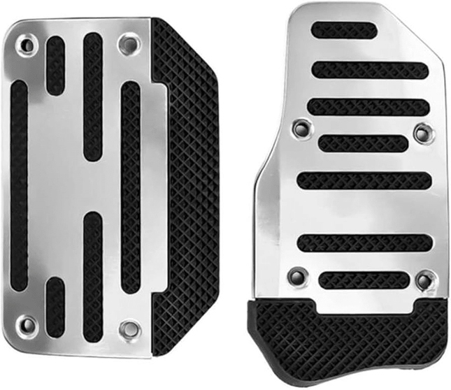 VCTparts Universele Voetpedaal Auto Pedalen Aluminium Sierstukjes Automaat [Rem - Gas] NORGOS 3