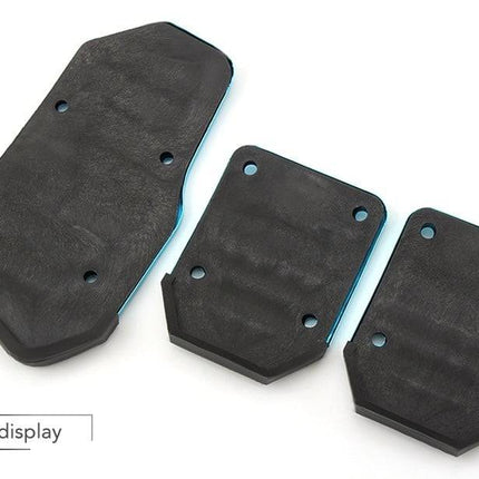 VCTparts Universele Voetpedaal Auto Pedalen Aluminium Sierstukjes Schakelbak [Koppeling - Rem - Gas] NORGOS 4
