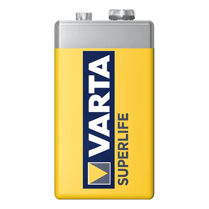 Varta Varta Superlife Batterij 9V Zink - Koolstof Super Heavy Duty in Blister PAT Europe 4