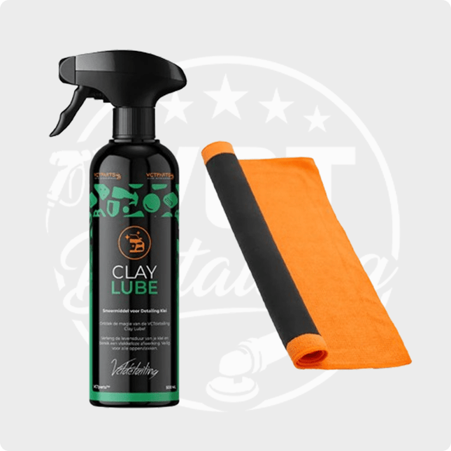 VCTdetailing Combideal Clay Lube Smeermiddel met Clay Towel voor een Glanzend Resultaat - VCTparts.nl