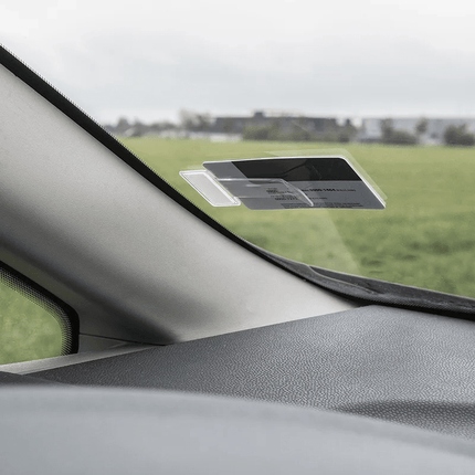 Kaarthouder Parkeerkaart Clip Zelfklevend Voorruit Raam Ticketklem - VCTparts.nl