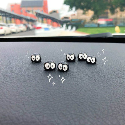 Middenconsole Interieur Decoratie Leuke Smiley Oogjes 5x Opplakken op Spiegel en Beeldscherm - VCTparts.nl