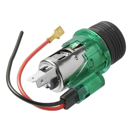 Sigarettenaansteker Inbouw-Doos met Verlichting 12V 24V Universeel - VCTparts.nl