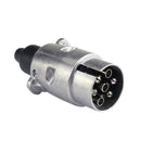 Trailerstekker Plug 7-polig Aluminium [Aanhanger - Caravan - Trailer] - VCTparts.nl