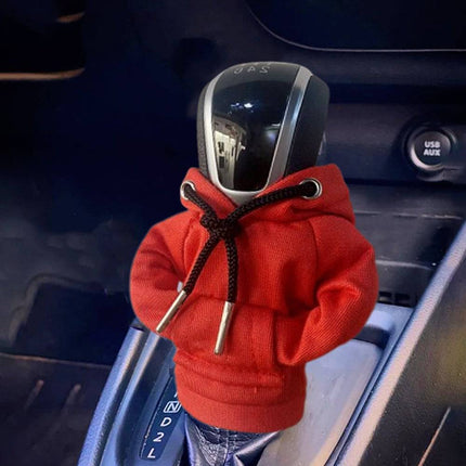 Versnellingspook Hoes Hoodie Versiering voor de Schakel Pook Knop - Rood [Trui Sweater] - VCTparts.nl