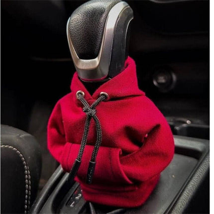 Versnellingspook Hoes Hoodie Versiering voor de Schakel Pook Knop - Rood [Trui Sweater] - VCTparts.nl
