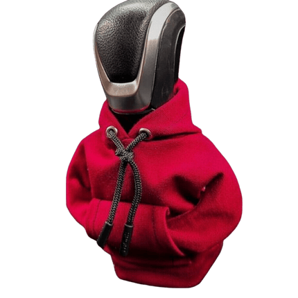 Versnellingspook Hoes Hoodie Versiering voor de Schakel Pook Knop - Rood [Trui Sweater] - VCTparts.nl