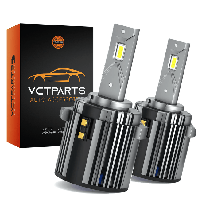Volkswagen LED H7 Koplampen Dimlicht 6000K 120W Donkergrijs (set) [Golf 6 / 7 - Passat - Touran - Tiguan - T-ROC] - VCTparts.nl