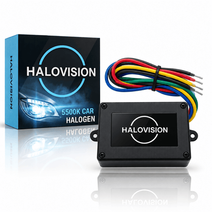 VCTparts Halovision Wig Wag Module Koplampen 12V 150W - Knipperende Koplampen Om en Om Flitsen - Grootlicht Flitser met Instelbare Frequentie voor Halogeen en LED NORGOS 1