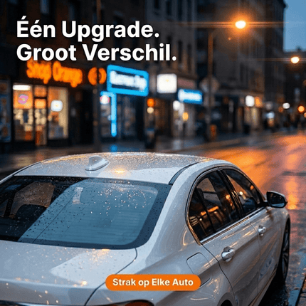 VCTparts VCTparts Universele Haaienvin Autoradio Antenne Wit - Shark Fin AM FM Dakantenne Auto Universeel met Eenvoudige Installatie Moderne Upgrade NORGOS 3