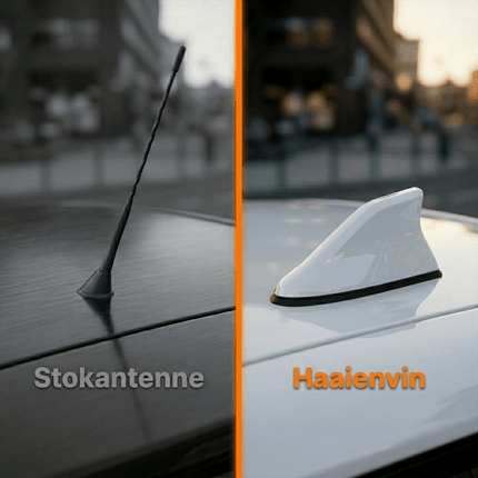 VCTparts VCTparts Universele Haaienvin Autoradio Antenne Wit - Shark Fin AM FM Dakantenne Auto Universeel met Eenvoudige Installatie Moderne Upgrade NORGOS 7