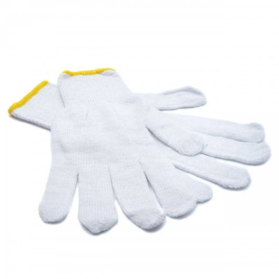 Sicherheitsindustriearbeit Alle protektiven Handschuhe weiß [Größe 7]