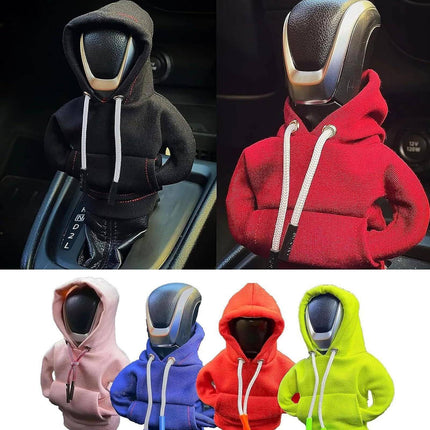 VCTparts Versnellingspook Hoes Hoodie Versiering voor de Schakel Pook Knop - Wit Zwart [Trui Sweater] NORGOS 8