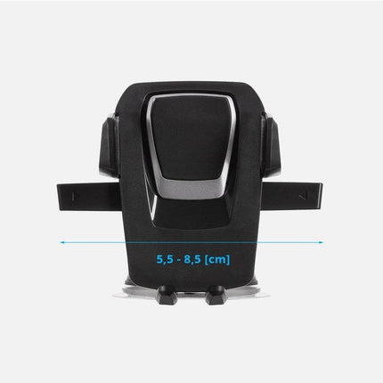 Merkloos Verstelbare Autohouder Telefoonhouder Dashboard of Raam Zwart Hurtel 5